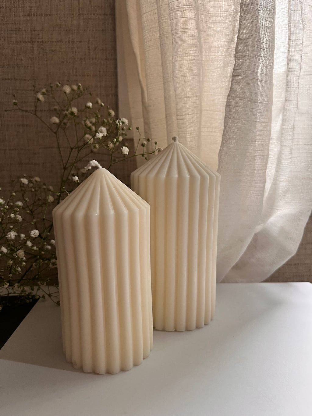 Vela Artesanal Decorativa torres