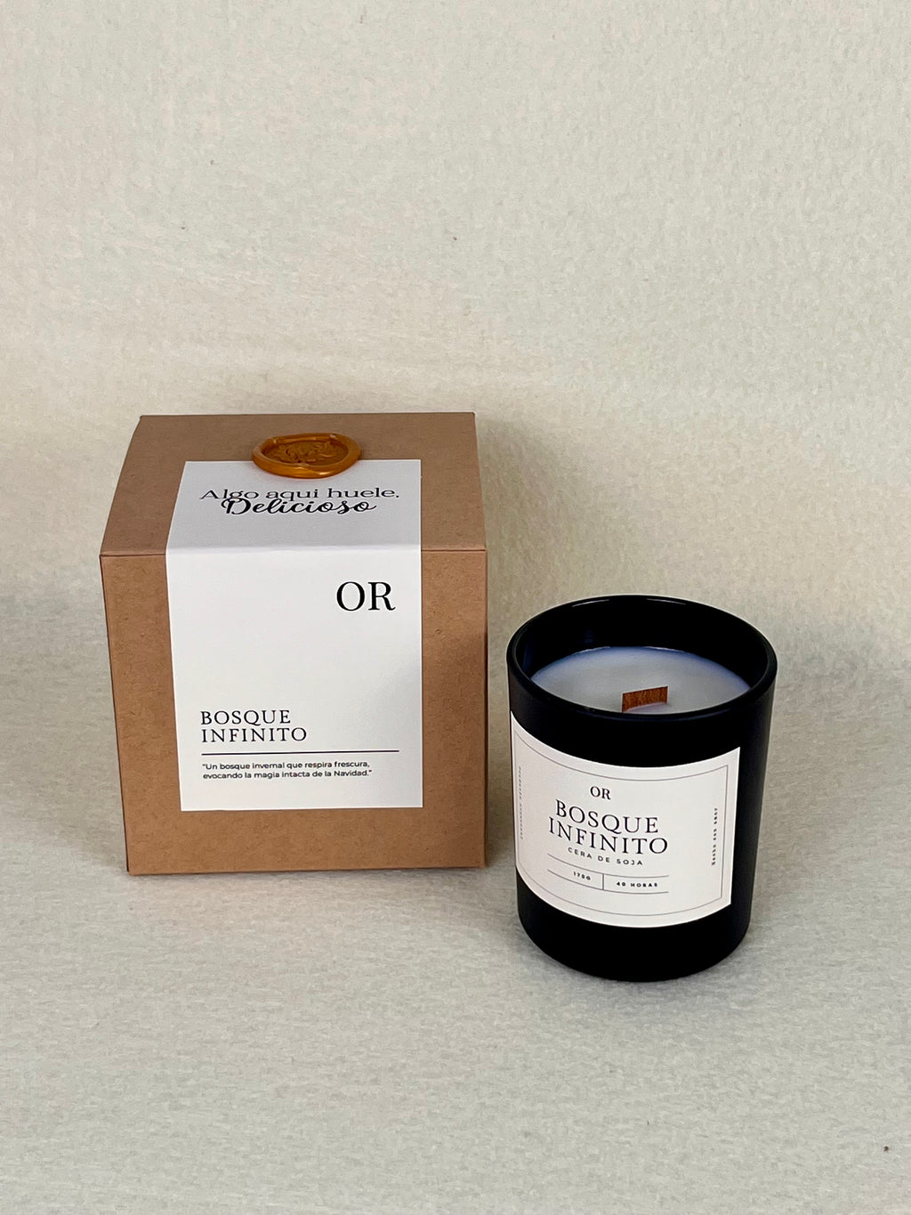 bosque infinito: vela Aromatica Abeto Navideño