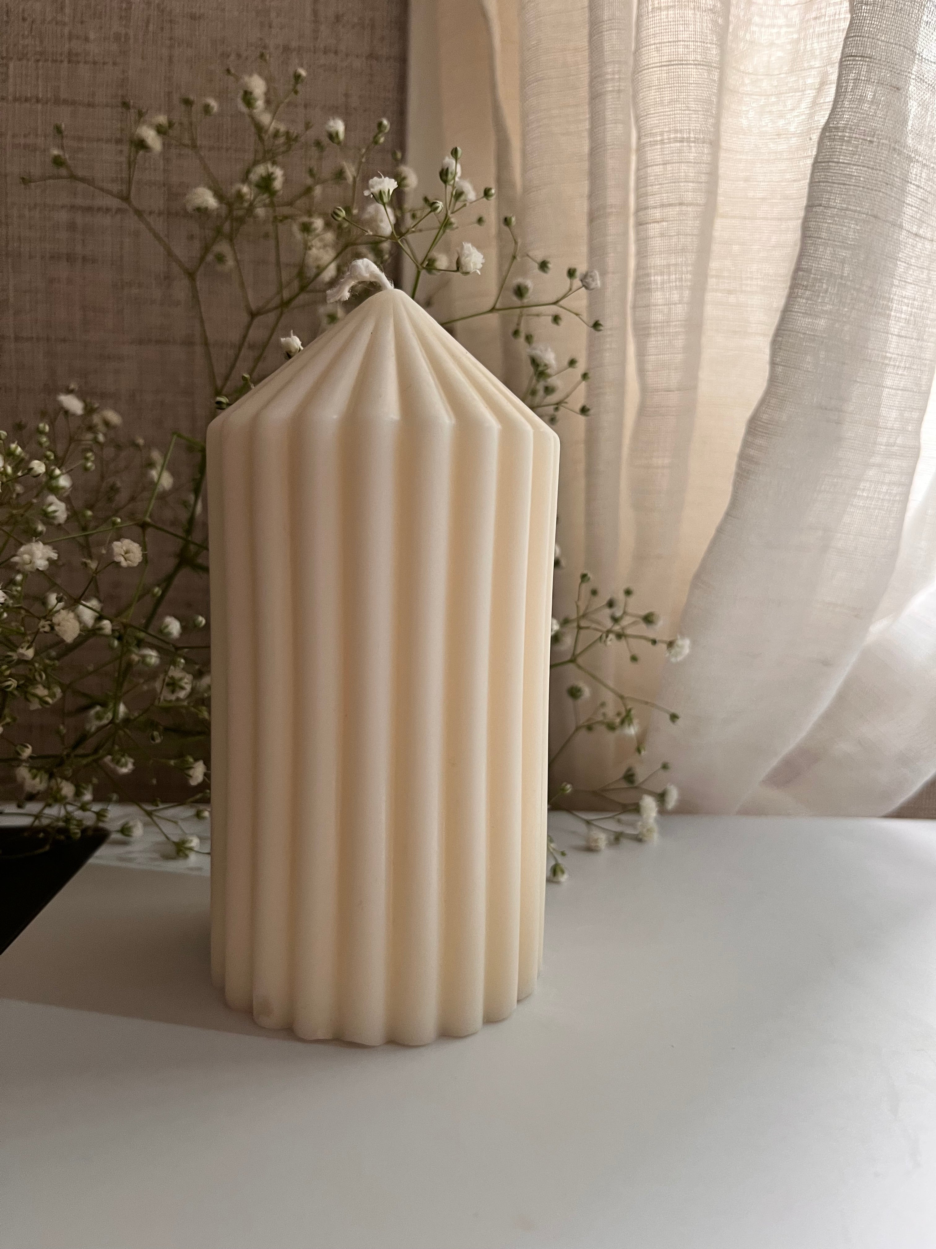 Vela Artesanal Decorativa torres