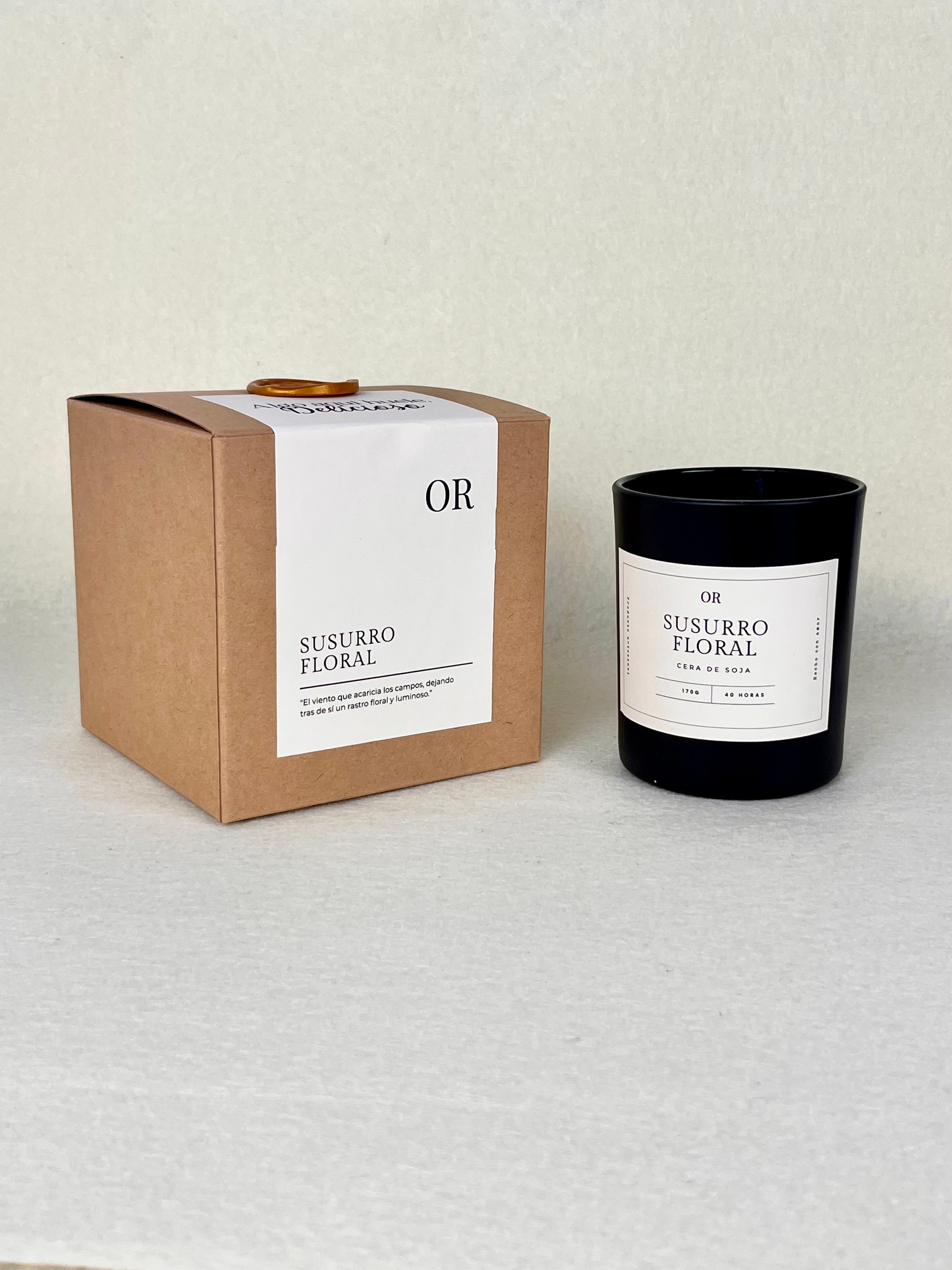 Susurro Flora: Vela Aromatica Jardin de Flores