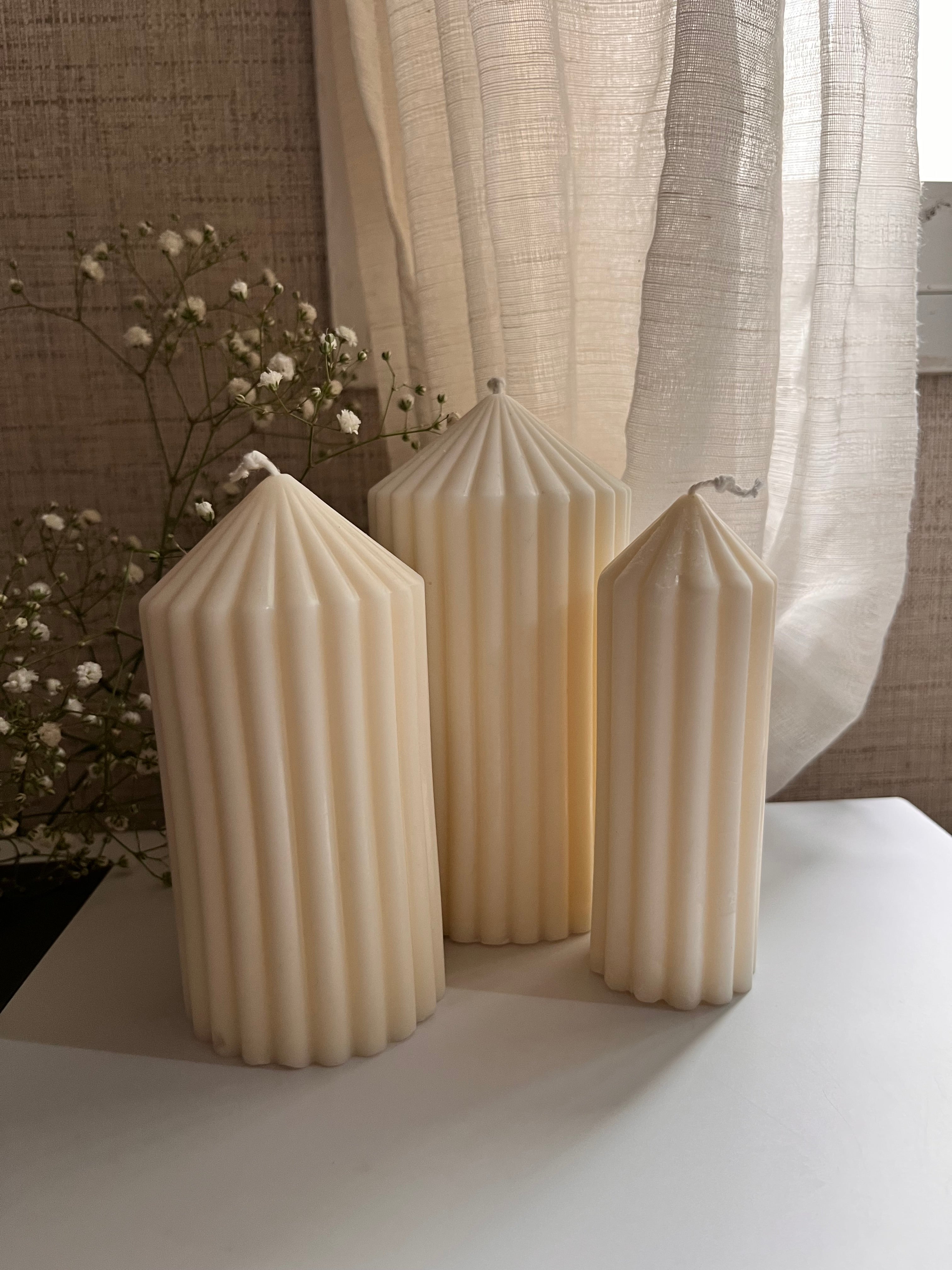 Vela Artesanal Decorativa torres