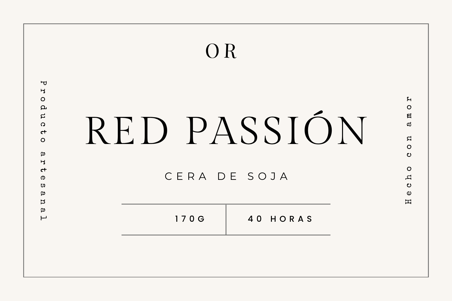 Red Passion: Vela tipo postre de Frutos Rojos