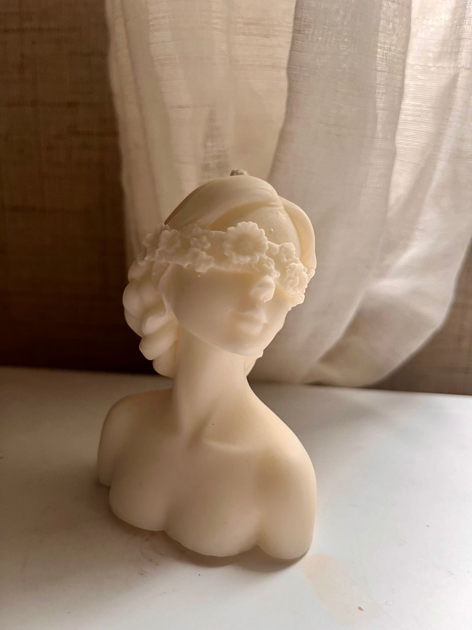 vela decorativa: busto chica